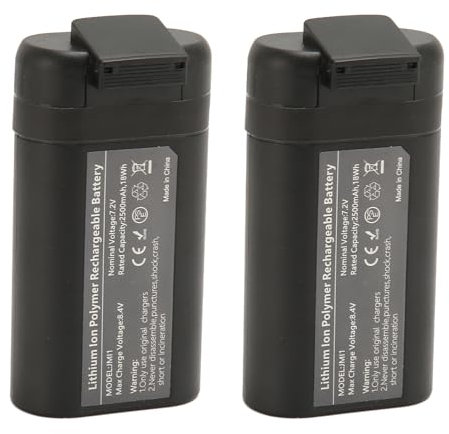 2 Stück Intelligente Flugbatterien für JMI1, Intelligente Flugbatterie 2500 MAh Echtzeitmonitor 30 Minuten Flugzeit Ersatz-Ersatzbatterie