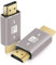 AXFEE 2.1 Adaptateur HDMI 8K, 2 Paquet Adaptateur HDMI mâle vers HDMI mâle, Compatible avec Ordinateurs Portables, tablettes, caméscopes, moniteurs et téléviseurs 8K@60Hz, 4K@120Hz
