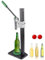 Capsuleuse manuelle de bouteilles de bière, machine de capsulage de bouteilles de bière avec hauteur réglable, scelleuse de bouchons de bouteilles avec levier de pression en acier inoxydable 29mm