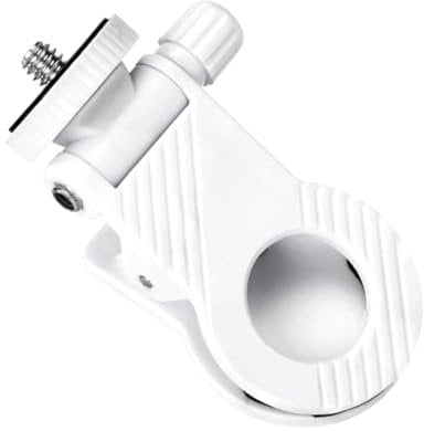 CAZSTYK Portable Fixed Camera Light Holder Clip Multi-angles Folding Cellphone Fill Light Clip for Video Live Stream Clip