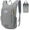 SKYSPER Faltbarer Rucksack 15L, Ultraleicht Wanderrucksack Kleiner Rucksack Reiserucksack für Wandern Reisen Radfahren