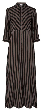 YAS Damen Yassavanna Long Shirt Dress S. Noos