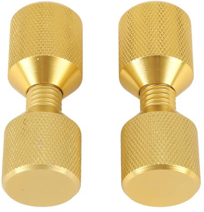 2 Hole Flange Alignment Pin Double Hole Flange Pin Tool Aluminum Thread Anodized Finish for 0.5 to 14in 150LB Flanges