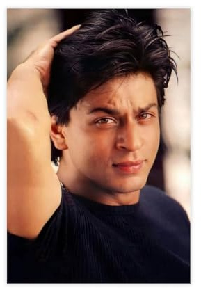 Leinwandposter Schauspieler ShahRukh Khan 3, Wandkunst, Dekordruck, Bild Gemälde für Wohnzimmer, Schlafzimmer, Dekoration, 30 x 45 cm