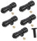 JOINPAYA 1 Set Spruzzatore per Atomizzatore Bassa Pressione per Irrigazione Completo con Ugelli e Facile Installazione e Idrico