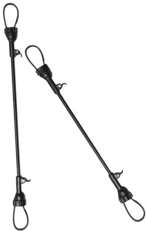 SUPVOX 2 Pièces Connecteur de Poussette pour Garçon Fille Lot de Adaptateur Réglable pour Poussettes Doubles Accessoire pour Sorties