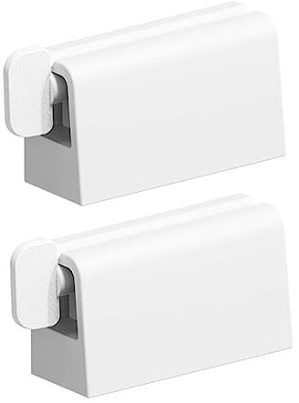 Yardenfun Estrusore Manuale per Dentifricio, Schiaccia Tubo per Dentifricio in Plastica, Dispenser per Tubi da Bagno 2 Pezzi