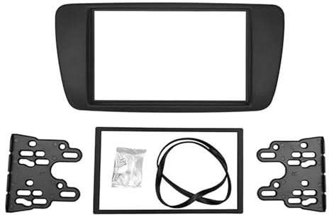 Panel Embellecedor para Radio De Coche para Seat para Ibiza 2008+, Adaptador 2 DIN, Interfaz Estéreo, CD, Marco De Radio Marco Radio de Coche