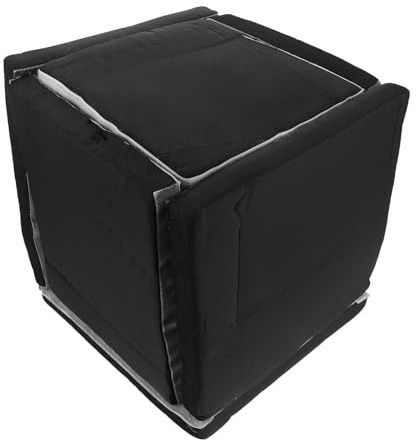 Scatola Insonorizzata per Pompa Booster 11 X 9, 8 Nera | Rivestimento in Spugna, Design Salvaspazio e Struttura Stabile, Protezione Dell'apparecchiatura