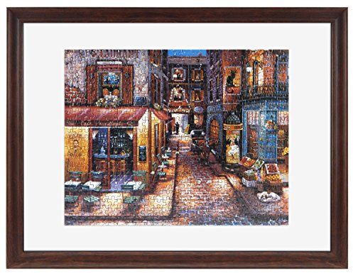 MCS 65738 Frame for Puzzles Sized, Walnut, Picture, 18 x 24 in or Smaller