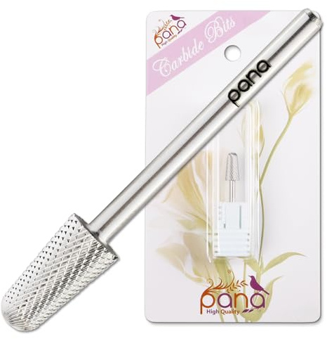 Pana 3/32 Safety Bit Nail Carbide Bit - For Electric Dremel Drill Machine (Extra Fine, Silver)