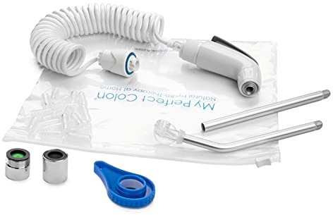 Lavaggio Intestinale Domestico My Perfect Colon FAST, Si collega al Rubinetto, Clistere per Pulizia Colon Non Invasivo, Ideale in Caso di Stitichezza, Prodotto Italiano
