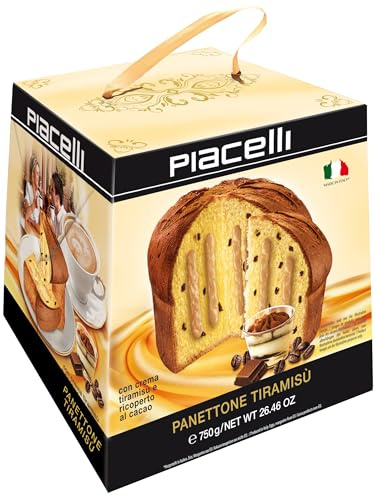 Piacelli Hefekuchen Panettone Tiramisu 750g
