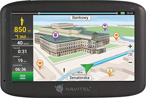 Navitel 8594181740012 E500 Navigationssystem 5Navitel Navigationsgerät 5 Zoll Display mit Lifetime Karten Europa