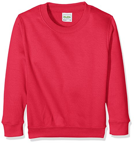 AWDis Boy's Kids Sweatshirt , Pink (Hot Pink), X-Small