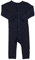 Joha Baby Unisex Schlafoverall aus Merino-Wolle/Seide Navy weiß, Farbe:Navy, Größe:56/62