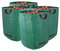 BigDean Gartensack XXL 272L - 4er Set - Laubsack mit extra robustem 150g/m² Gewebe - Gartenabfallsack für Laub, Müll, Grünabfall & Kompost - wasserdicht & reißfest