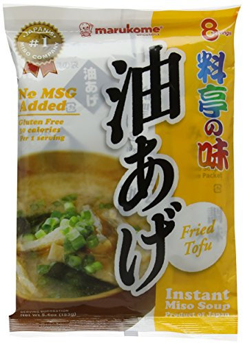 Marukome Instant Ryoutei-No-Aji Fried Miso Soup with Tofu 156 g