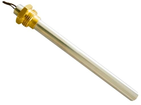 Easyricambi - Candeletta Accensione Stufa Pellet 350W, Diametro 12,5mm e Lunghezza sottobattuta 160mm (Lunghezza Totale 170 mm) Filettatura 3/8 Gas, Ricambio per Modelli: Palazzetti Royal Edilkamin