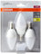 OSRAM LED Base Classic B / LED-lamp in candle shape with E14-base / not dimmable / replacement for 40 Watt / Matt / warm white - 2700 Kelvin / 3er-Blister