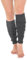 Crazy Chick® Deluxe Luxurious Ladies 80's Plain Ribbed Leg Warmers Legwarmers 12 Color TU TU (Grey)