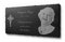 CHRISCK design Schieferplatte 40 x 20 cm | Grabstein mit Text | Schiefertafel mit Gravur für Menschen