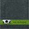 Manutextur Duschtuch mit Namen - personalisiert - Motiv Fußball 2 - viele Farben & Motive - Dusch-Handtuch - anthrazit - Größe 70x140 cm - persönliches Geschenk mit Wunsch-Motiv und Wunsch-Name