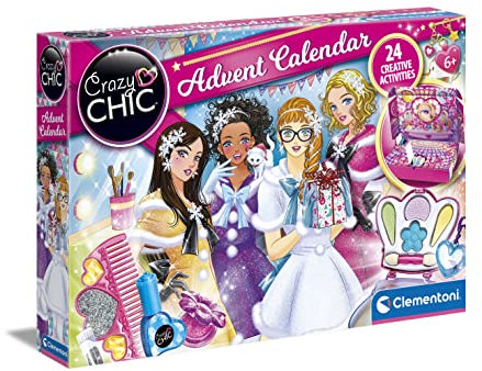 Clementoni Kunst & Handwerk Crazy Chic Adventskalender 78797 über 6 Jahre