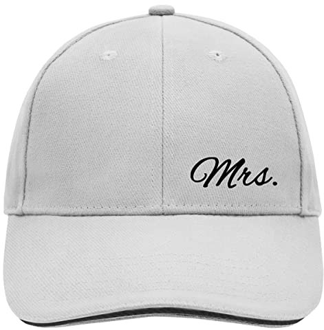 Huuraa Baseball Cap Mrs. Schriftzug Geschenk Dark Grey/White Mrs. Geschenkidee
