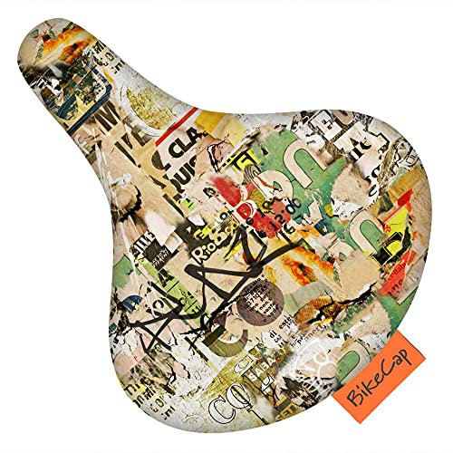 WESTCRAFT BikeCap für Erwachsene - Fahrrad-Bezug Sattelüberzug Regenschutz Fahrradsattel-Bezug Sattelbezüge Seat-Cover Fahrrad-Sitzbezug (Urban)