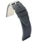 diloy Kevlar- und Leder-Uhrenarmband – Flach, sportlich, Innenfutter – Erhältlich in 18mm 20mm 22mm 24mm 416 Grau 20mm