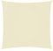 Keketa Sonnensegel, Sonnensegel, wasserdicht, Sonnensegel, Sonnensegel, Sonnensegel für den Außenbereich, aus Oxford-Stoff, quadratisch, 6 x 6 m, Creme