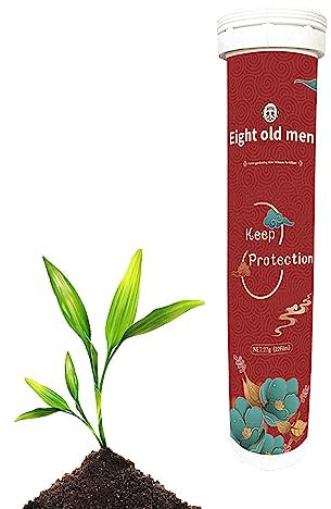 JINGAN Fertilizzante a lenta cessione,Fertilizzante vegetale a lenta cessione - Rosa, Verdura, Polvere per radicazione, Cibo per Piante da Esterno Organico Ecologico per la casa all'aperto,