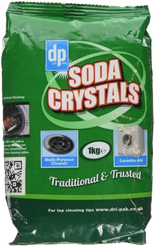 Soda Crystal 1kg (Pack of 3) - All-Purpose Cleaning Crystals | Multi-Purpose Cleaner for Home and Kitchen | Removes Stains, Grease, and Grime Effectively
