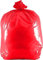 25 x Red 90L Heavy-Duty (40 Micron / 160 Gauge) 100% Recycled Alina Coloured Refuse Sack/Polythene Dustbin Liner/Plastic Bin Bag / 90 Litre Garbage Bag