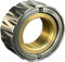 Dual Function Stainless Steel Motorcycle Tire Fidget Ring, Fidget Spinner Hochleistungs Toy Metall Edelstahl Lager, Anti Angst Spielzeug für Erwachsene Kinder Anti Stress Relief Finger Spinner (A)