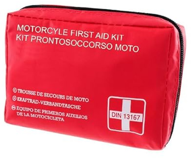 Erste-Hilfe-Set, 27 Stück, medizinische Tasche, Sicherheit für Motorrad, Roller