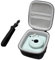 XANAD EVA Étui de Rangement Rigide pour Instax Mini 12/11/9/8/7+/99/90/40 Housse Instantané Compatible Appareil Photo avec Sangle Réglable（Noir）