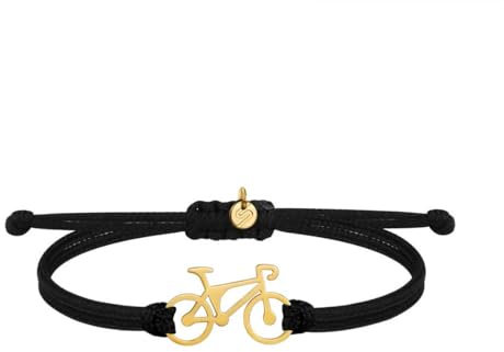 SAILBRACE Armband ROYAL ROAD BIKE schwarz-gold