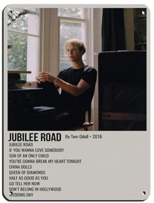 NTRECS Tom Odell Jubiläums-Album-Cover-Blechschild, Vintage, Metall, Pub, Club, Café, Bar, Zuhause, Wandkunst, Dekoration, Poster, Retro, 30 x 40 cm