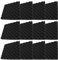 Kixolazr Akustikschaumplatten,Schallschutzwandpaneele,12 Stück Akustikplatten - Selbstklebende Platte, Soundplatten für Musikaufnahmestudio-Schlafzimmer, 11,8 x 11,8 x 1,3 Zoll