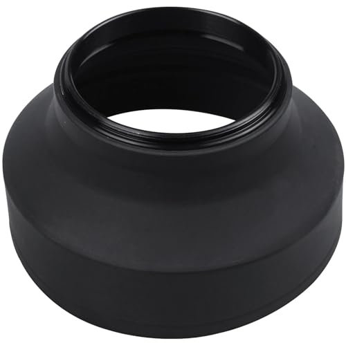 TUBBEK 58mm 3 in 1 Gummi-Gegenlichtblende for Canon for Sony for Nikon D3100 3200 D3300