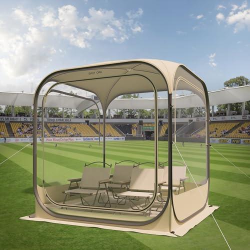 TPU Clear Sport Tent, 4-5 Person Pop Up Bubble Tent, Waterproof