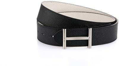 Marc Tchou Damen Ledergürtel (Schwarz, 90)