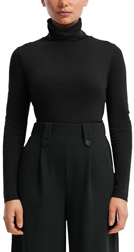 QS Langarmshirt mit Rollkragen