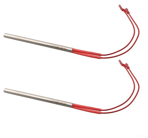 Jotekonoby Encendedor de encendido de 220 V 300 W, calentador de estufa de pellets de madera, elemento de arranque de chispa para dispositivo de calefacción, 9,5 x 150 mm, compatible con estufas de