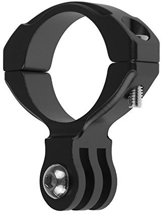 REY Soporte de Bicicleta para Cámara Deportiva GoPro, Abrazadera para Manillar