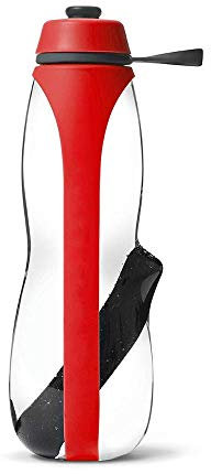 BLLNR EAU Good Duo - Rot, 700 ml Trinkflasche, Tritan/Polypropylen, 3