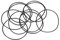 sourcing map 10Stk Metrische Nitrilkautschuk O-Ringe Dichtung 38mm AD 36mm ID 1mm Breite