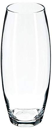 Flora & Co Vase, gewölbt, Glas, transparent, 26 cm